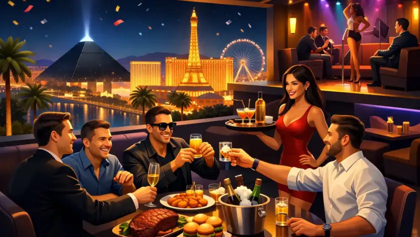 Best Restaurant for Bachelor Party Las Vegas