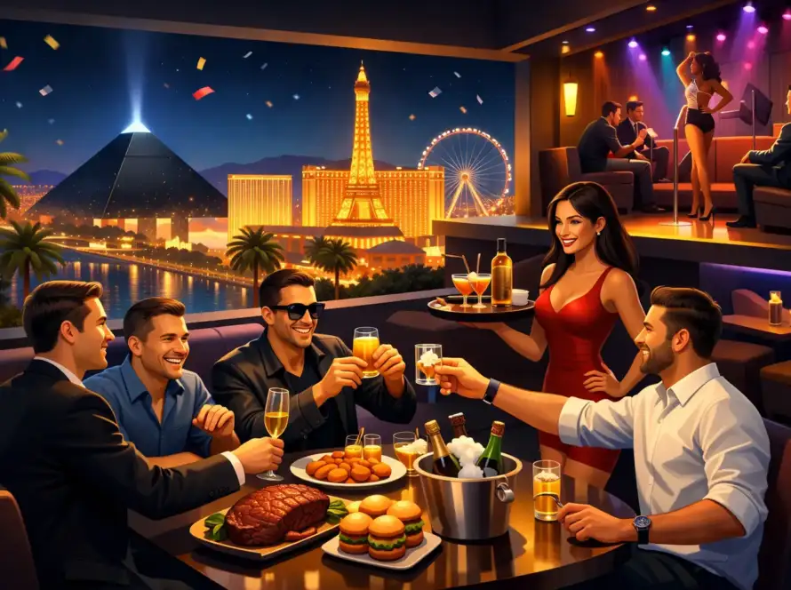 Best Restaurant for Bachelor Party Las Vegas