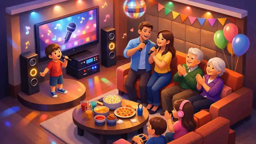 Karaoke Rooms for Family Parties That Work