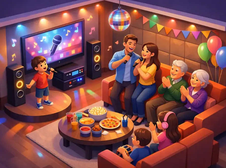 Karaoke Rooms for Family Parties That Work