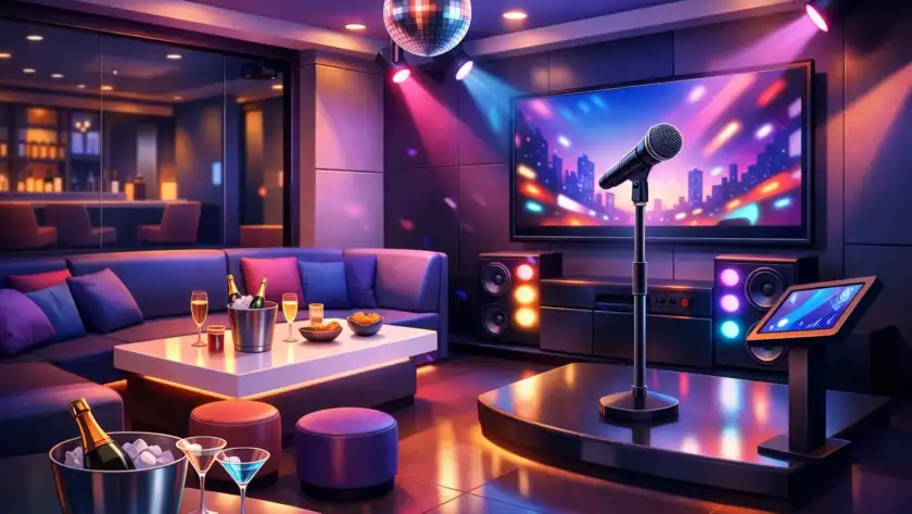 Private Event Space with Karaoke That Delivers