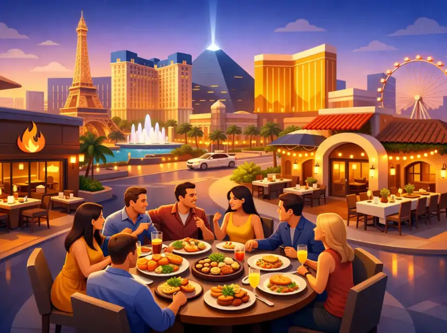 Best Restaurants Near the Strip for Groups