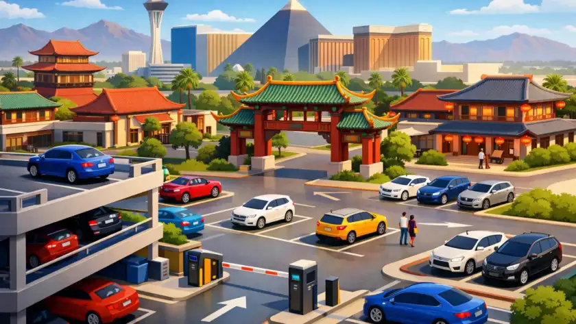 Guide to Chinatown Parking Options in Vegas