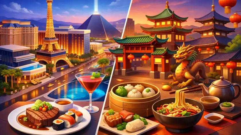 Strip Restaurants vs Chinatown: Where to Eat