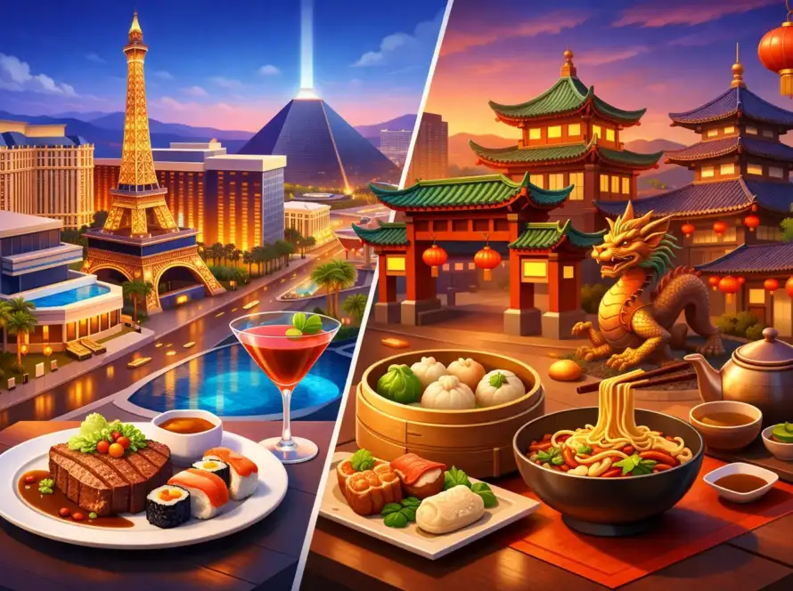 Strip Restaurants vs Chinatown: Where to Eat