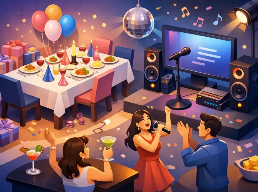 How to Host Birthday Dinner Karaoke Without Stress