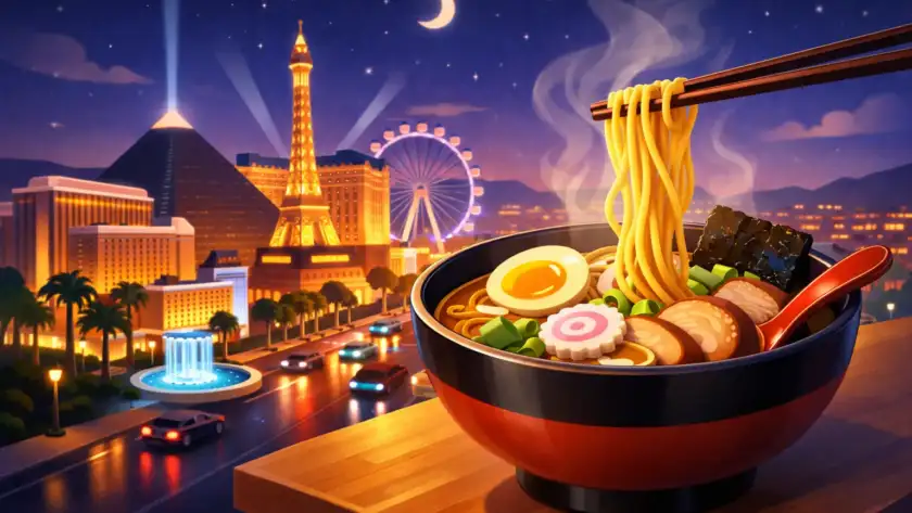 Ramen Near Las Vegas Strip for Late-Night Fun
